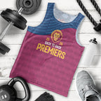 Brisbane Lions Back-to-Back Premiers Men Tank Top