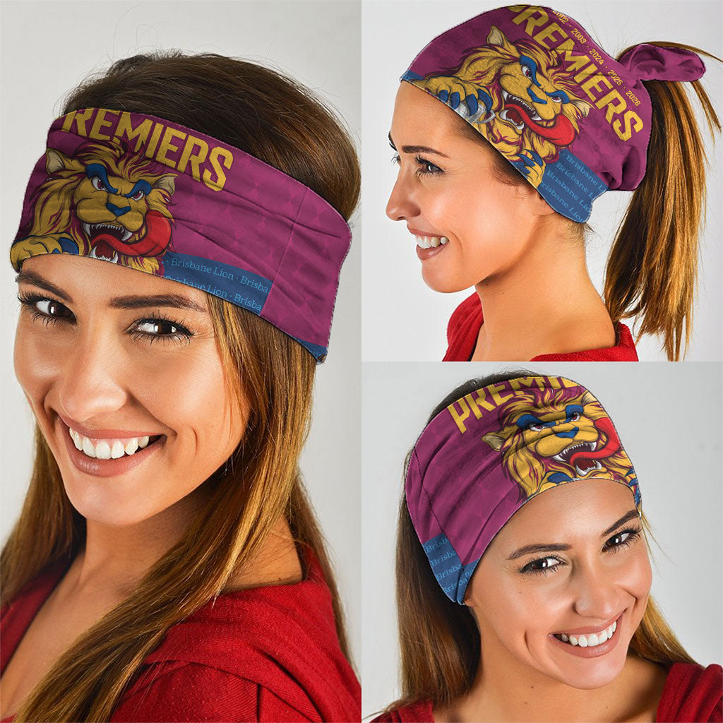 Brisbane Lions Back-to-Back Premiers Neck Gaiter