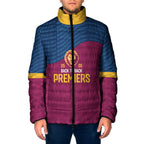 Brisbane Lions Back-to-Back Premiers Padded Jacket