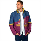 Brisbane Lions Back-to-Back Premiers Padded Jacket