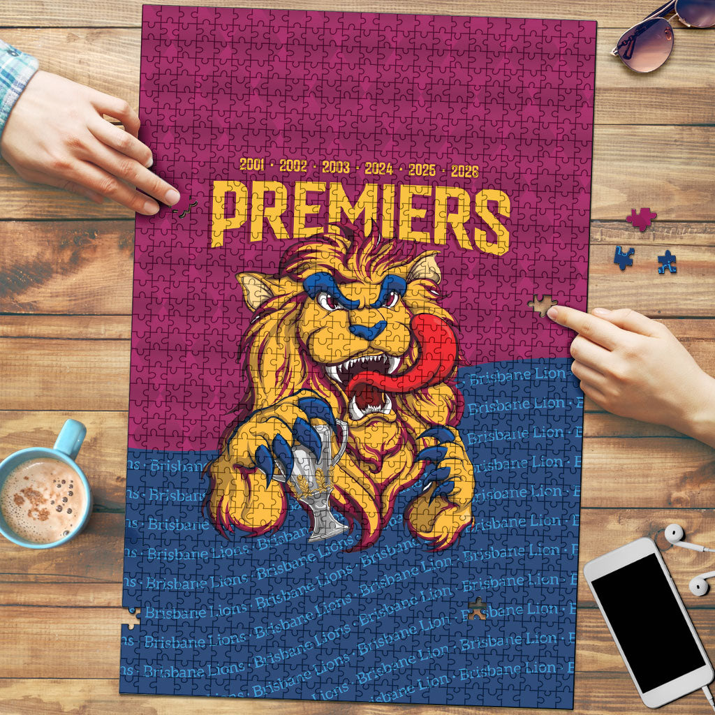 Brisbane Lions Back-to-Back Premiers Puzzle