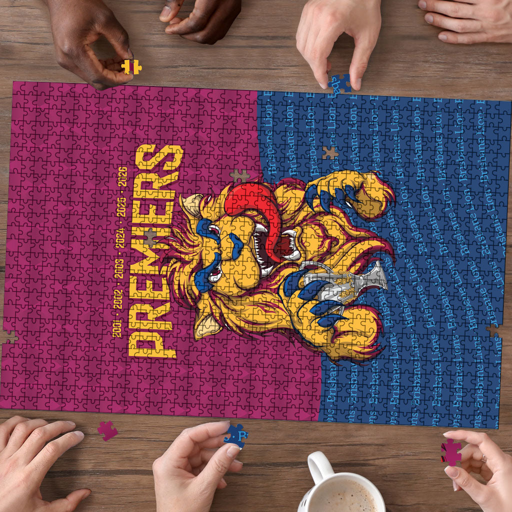 Brisbane Lions Back-to-Back Premiers Puzzle