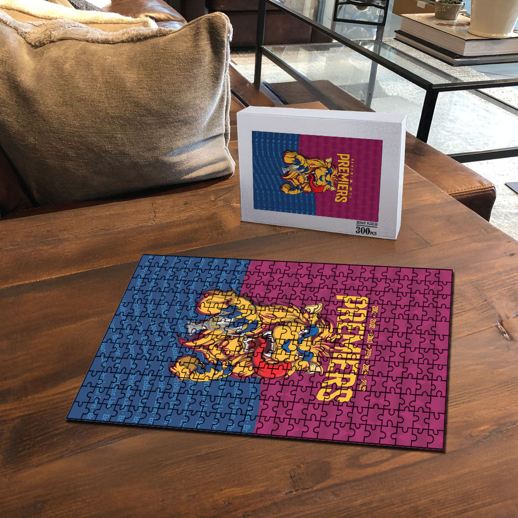 Brisbane Lions Back-to-Back Premiers Puzzle