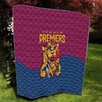 Brisbane Lions Back-to-Back Premiers Quilt