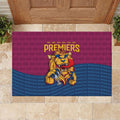 Brisbane Lions Back-to-Back Premiers Rubber Doormat