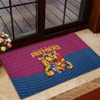 Brisbane Lions Back-to-Back Premiers Rubber Doormat