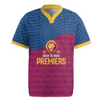 Brisbane Lions Back-to-Back Premiers Rugby Jersey