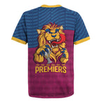 Brisbane Lions Back-to-Back Premiers Rugby Jersey