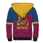 Brisbane Lions Back-to-Back Premiers Sherpa Hoodie