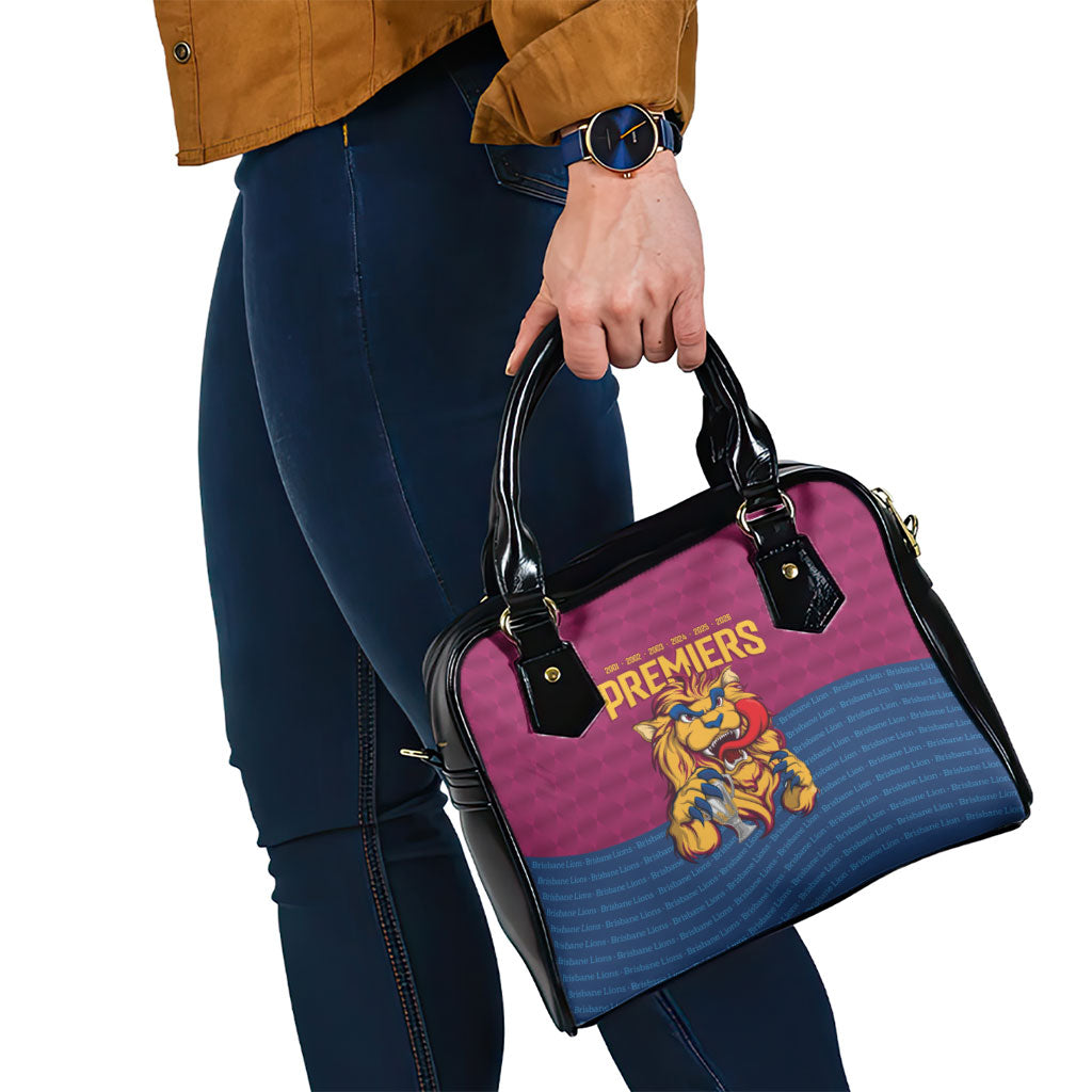 Brisbane Lions Back-to-Back Premiers Shoulder Handbag