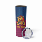 Brisbane Lions Back-to-Back Premiers Skinny Tumbler