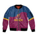 Brisbane Lions Back-to-Back Premiers Sleeve Zip Bomber Jacket