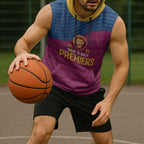 Brisbane Lions Back-to-Back Premiers Sleeveless Hoodie
