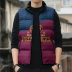 Brisbane Lions Back-to-Back Premiers Sleeveless Puffer Jacket