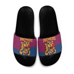 Brisbane Lions Back-to-Back Premiers Slide Sandals
