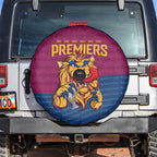 Brisbane Lions Back-to-Back Premiers Spare Tire Cover