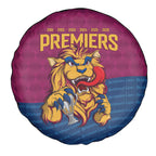 Brisbane Lions Back-to-Back Premiers Spare Tire Cover