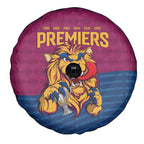 Brisbane Lions Back-to-Back Premiers Spare Tire Cover
