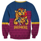 Brisbane Lions Back-to-Back Premiers Sweatshirt
