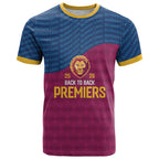 Brisbane Lions Back-to-Back Premiers T Shirt