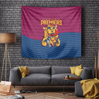 Brisbane Lions Back-to-Back Premiers Tapestry