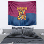 Brisbane Lions Back-to-Back Premiers Tapestry