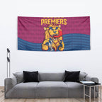 Brisbane Lions Back-to-Back Premiers Tapestry