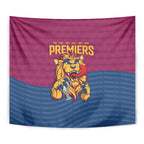 Brisbane Lions Back-to-Back Premiers Tapestry