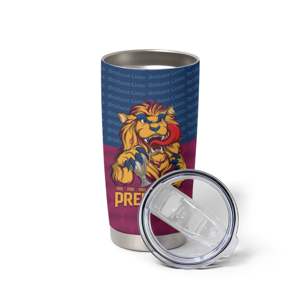 Brisbane Lions Back-to-Back Premiers Tumbler Cup
