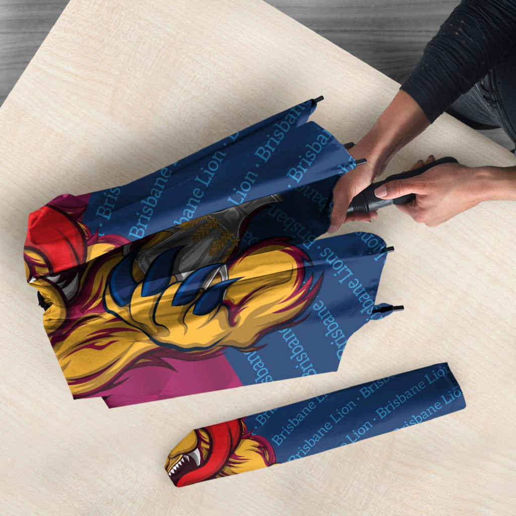 Brisbane Lions Back-to-Back Premiers Umbrella