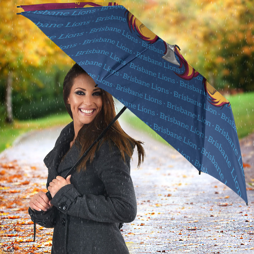 Brisbane Lions Back-to-Back Premiers Umbrella