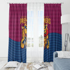 Brisbane Lions Back-to-Back Premiers Window Curtain