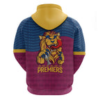 Brisbane Lions Back-to-Back Premiers Zip Hoodie
