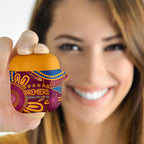 Brisbane Lions Championship Legacy AirPods Case Six Premiership Years Aboriginal Dot Art