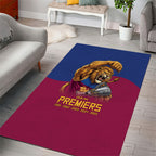 Brisbane Lions Premiers 2026 Area Rug Six-Time Champions