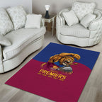 Brisbane Lions Premiers 2026 Area Rug Six-Time Champions