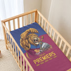 Brisbane Lions Premiers 2026 Baby Bed Cover Six-Time Champions