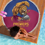 Brisbane Lions Premiers 2026 Beach Blanket Six-Time Champions