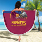 Brisbane Lions Premiers 2026 Beach Blanket Six-Time Champions