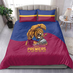 Brisbane Lions Premiers 2026 Bedding Set Six-Time Champions