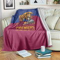 Brisbane Lions Premiers 2026 Blanket Six-Time Champions