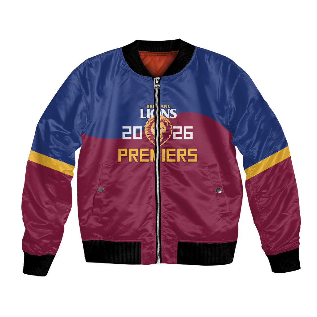 Brisbane Lions Premiers 2026 Bomber Jacket Six-Time Champions