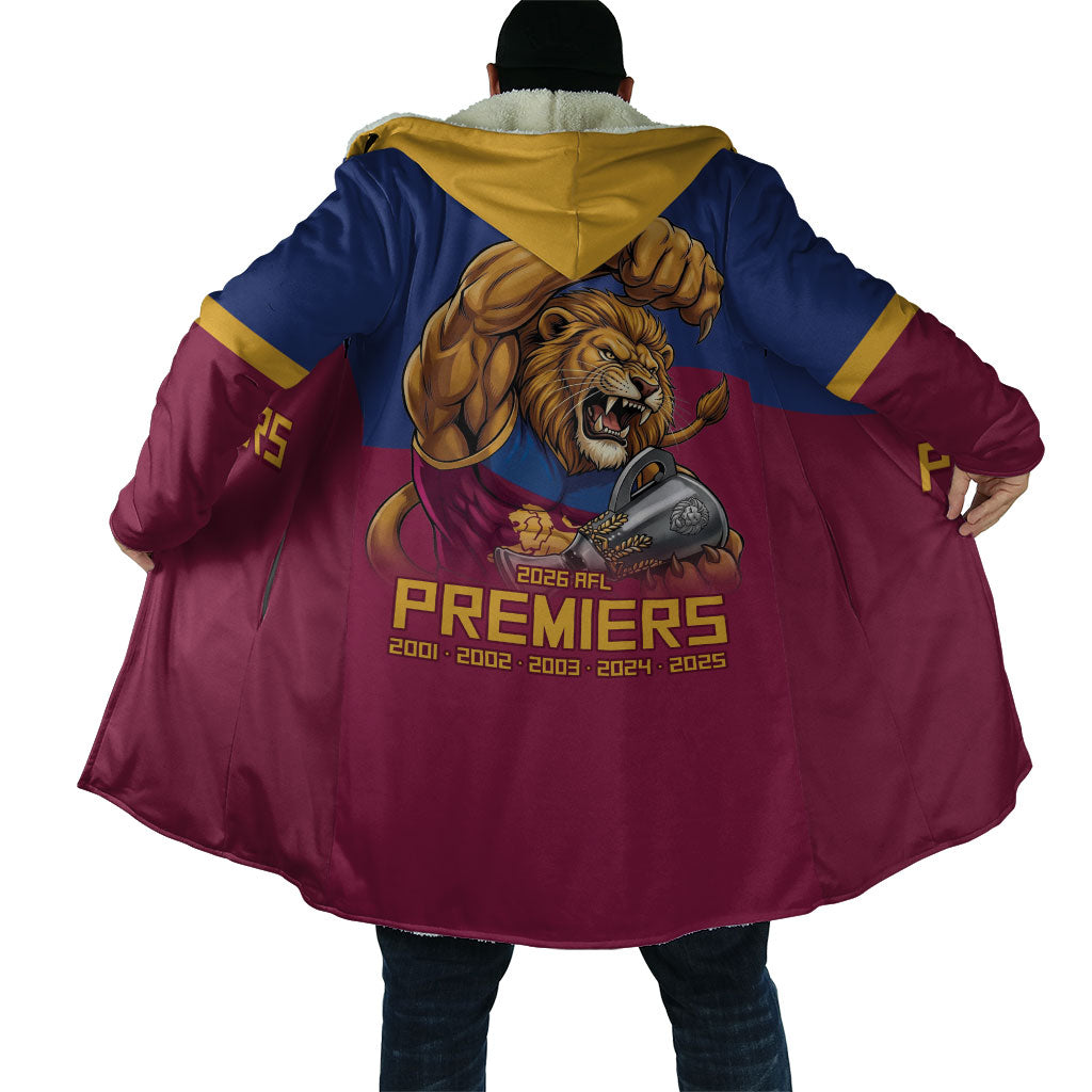 Brisbane Lions Premiers 2026 Cloak Six-Time Champions