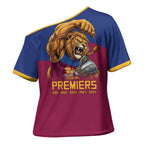 Brisbane Lions Premiers 2026 Cross Shoulder Shirt Six-Time Champions