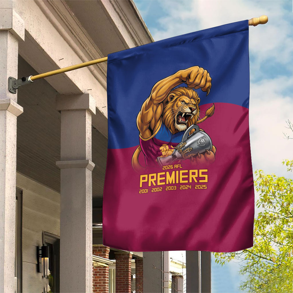 Brisbane Lions Premiers 2026 Garden Flag Six-Time Champions