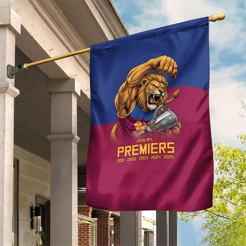 Brisbane Lions Premiers 2026 Garden Flag Six-Time Champions