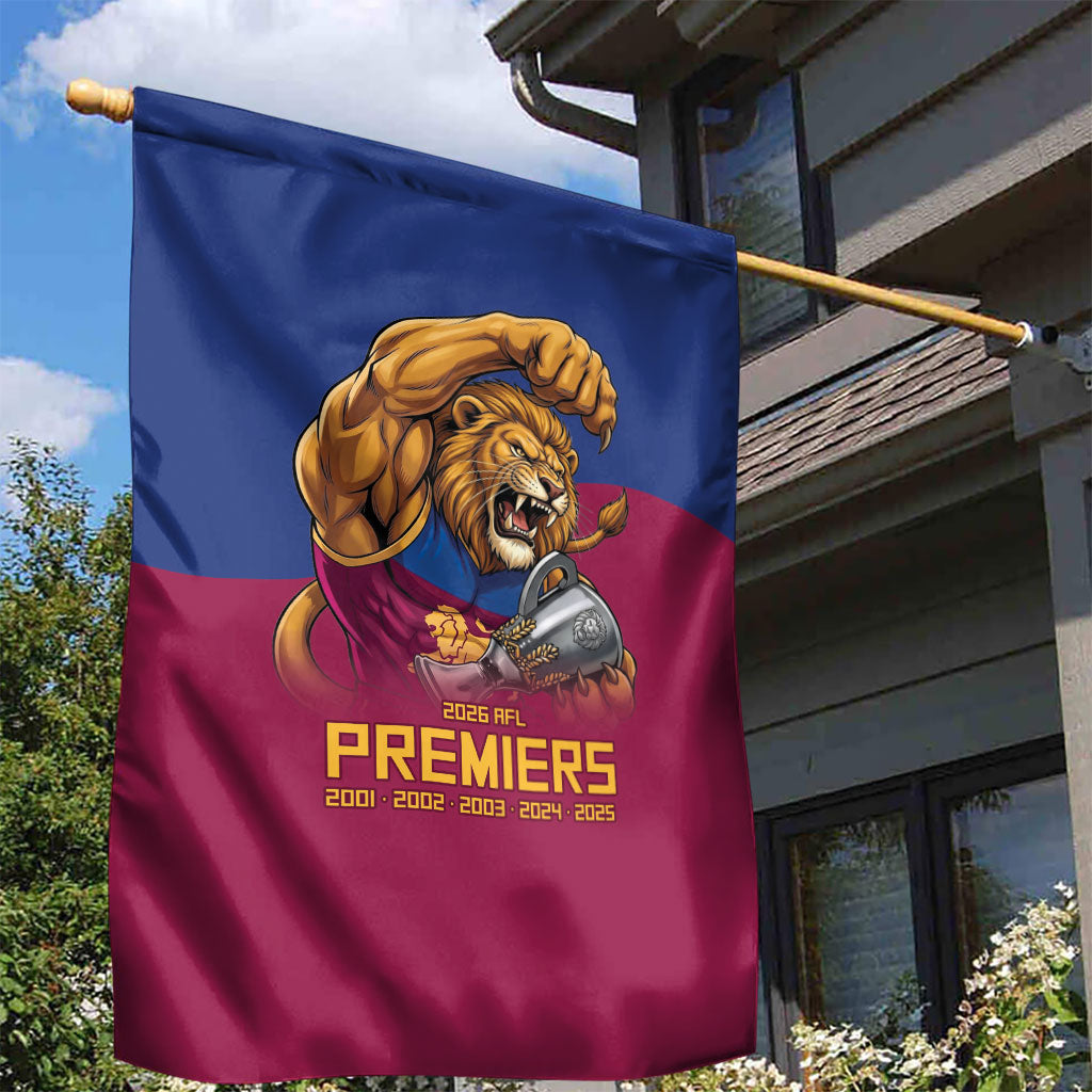 Brisbane Lions Premiers 2026 Garden Flag Six-Time Champions