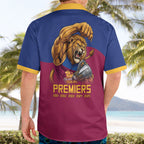 Brisbane Lions Premiers 2026 Hawaiian Shirt Six-Time Champions