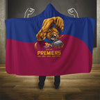 Brisbane Lions Premiers 2026 Hooded Blanket Six-Time Champions