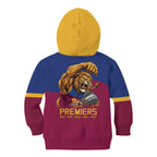 Brisbane Lions Premiers 2026 Kid Hoodie Six-Time Champions